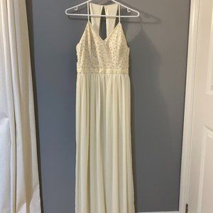 Long Cream/Ivory Dress